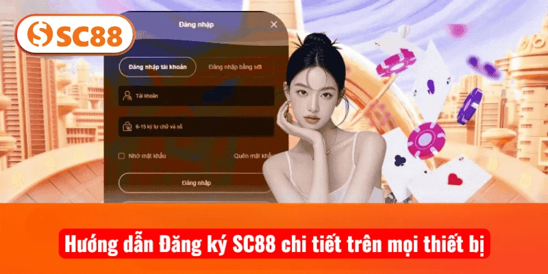 Hướng dẫn Đăng ký SC88 chi tiết trên mọi thiết bị